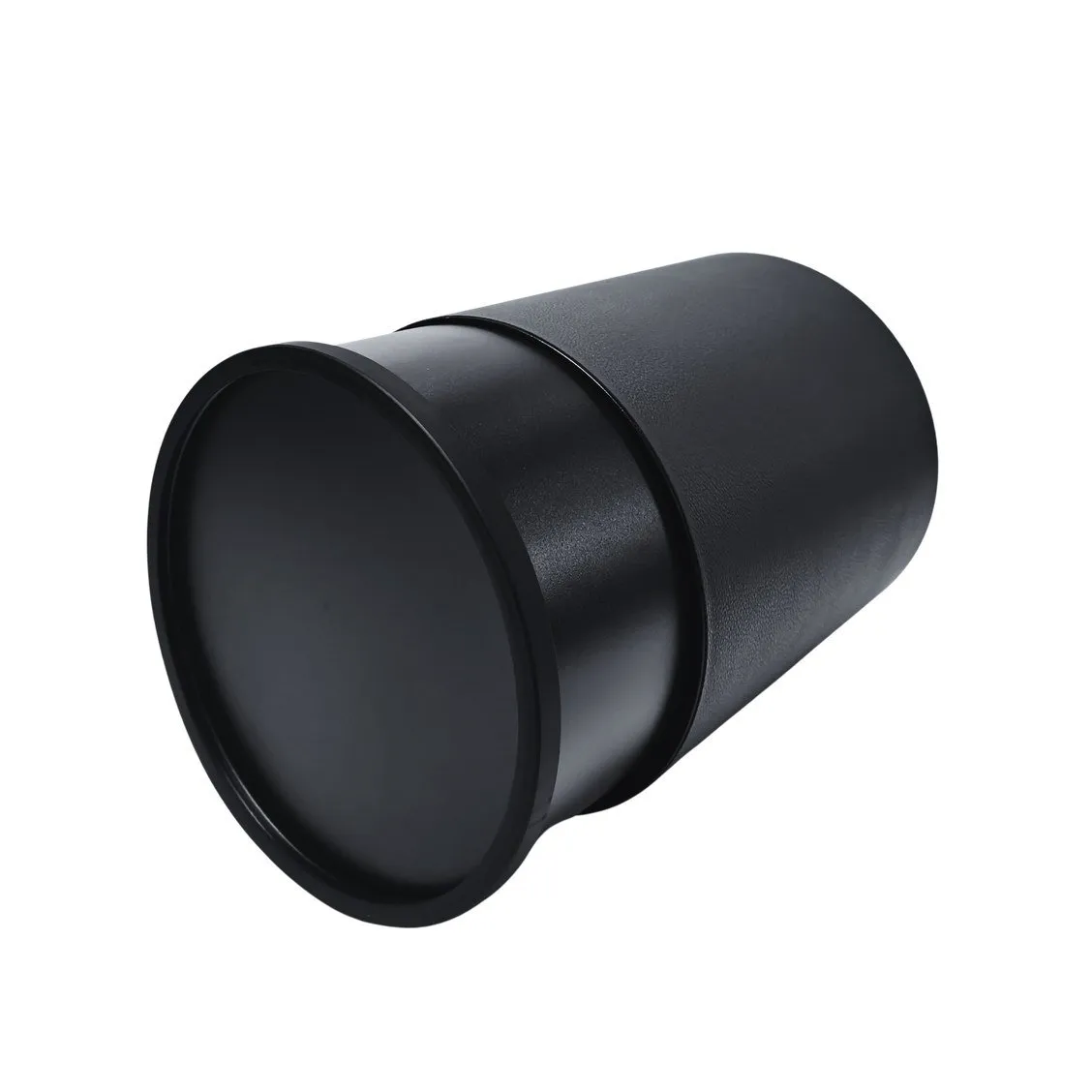 Corbeille Sugiton noire en similicuir