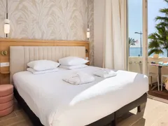 Hôtel Royalmar, Cagnes-sur-Mer : Chambre double vue mer