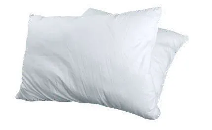 Oreiller blanc rectangulaire