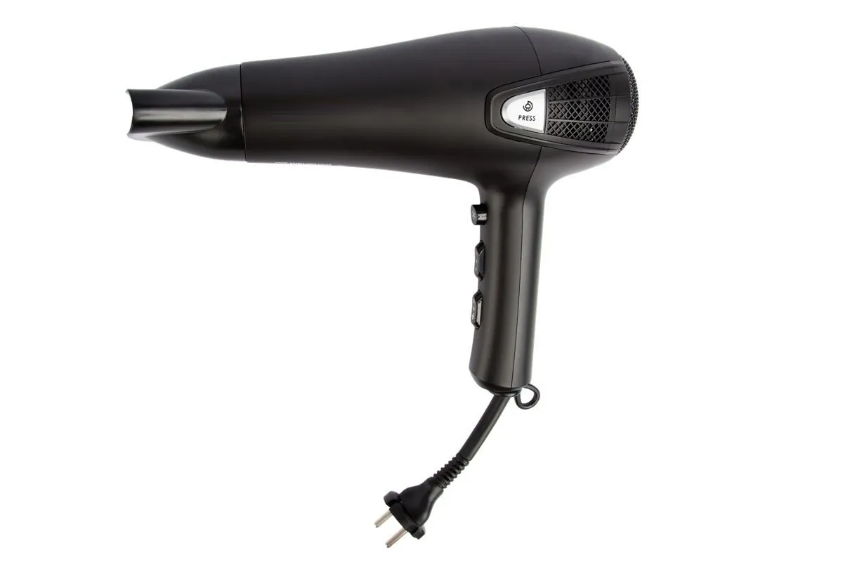 Sèche-cheveux Solenzara noir mat