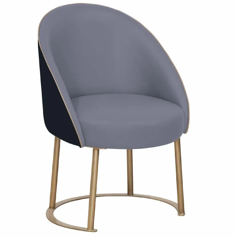 Chaise Ravello aux lignes courbes